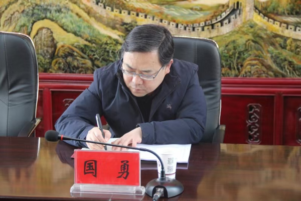 市政府國資委黨委巡學(xué)旁聽組巡聽隴運(yùn)集團(tuán)公司黨委理論學(xué)習(xí)中心組學(xué)習(xí)會(huì)議